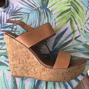 Steve Madden Esme wedges, size 10, gently used